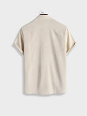 Dexter | Zomerse corduroy set in de kleur Beige voor heren in stijl ideaal voor de zomer.