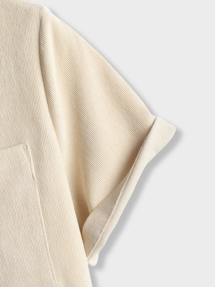 Dexter | Zomerse corduroy set in de kleur Beige voor heren in stijl ideaal voor de zomer.