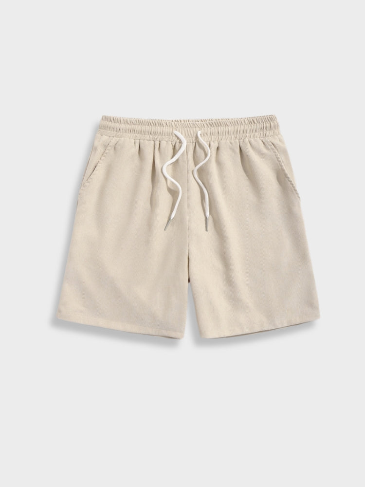 Dexter | Zomerse corduroy set in de kleur Beige voor heren in stijl ideaal voor de zomer.