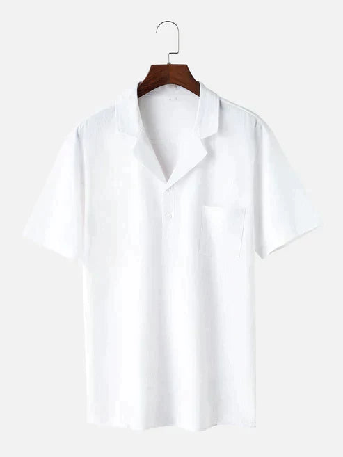 Dirk | Stijlvol Herenoverhemd in de kleur Wit voor heren in stijl ideaal voor de lente.