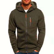 Deze heren hoodie is ideaal voor zowel een casual dagje uit als ontspannen thuis. Met hoogwaardige materialen en een warme, gezellige fleece voering houdt deze hoodie je comfortabel in stijl. De hoodie is voorzien van een warme capuchon met fleecevoering, een flatterende pasvorm voor een stijlvolle uitstraling en gemaakt van duurzame en trendy stof voor langdurig plezier. Maattabel (in cm) is beschikbaar voor verschillende maten.