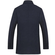 Eendendons Jas in de kleur Grijs voor heren in stijl ideaal voor de winter