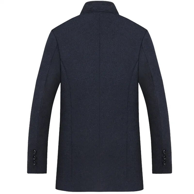 Eendendons Jas in de kleur Grijs voor heren in stijl ideaal voor de winter