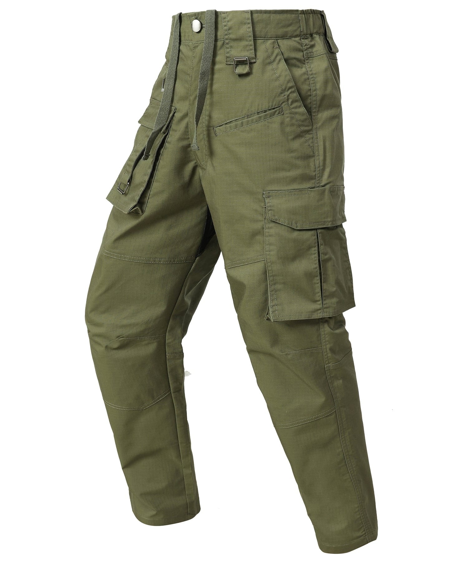 Enrico | Elite wandelbroek in de kleur Legergroen voor heren in Outdoor stijl ideaal voor de herfst.