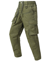 Enrico | Elite wandelbroek in de kleur Legergroen voor heren in Outdoor stijl ideaal voor de herfst.