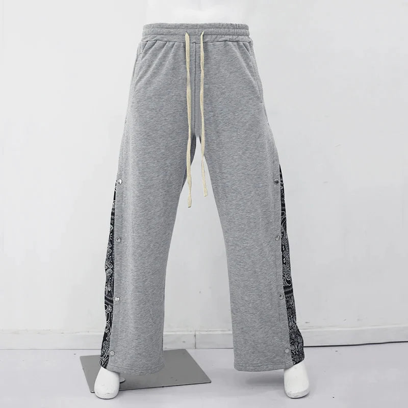 Ethan | Unieke losse mannenbroeken in de kleur Grijs voor heren in Lounge stijl ideaal voor de lente.