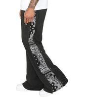 Ethan | Unieke losse mannenbroeken in de kleur Zwart voor heren in Lounge stijl ideaal voor de lente.