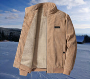 Felix | Luxe herenjas in de kleur Beige voor heren in stijl ideaal voor de herfst.