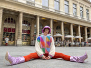 Gebreide trui, een levendige toevoeging aan je garderobe. Met een focus op kleur en comfort houdt deze trui je warm en trendy tijdens koude dagen. Kleurrijk gebreid ontwerp voor een modieuze uitstraling en hoogwaardig zacht materiaal voor ultiem comfort.