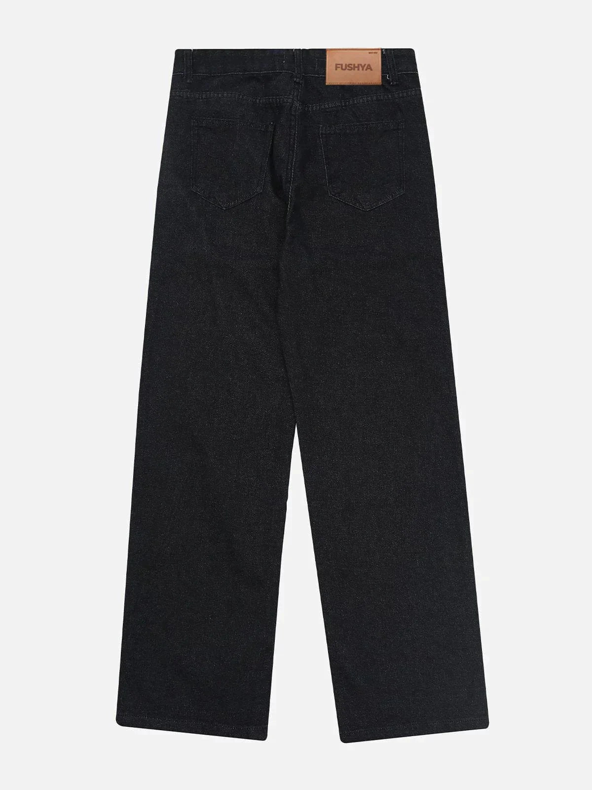 Fenna | Unieke losvallende spijkerbroek in de kleur Zwart voor dames in stijl geschikt voor alle seizoenen.