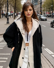 Fenna | Wintermantel voor dames in de kleur Wit voor dames in stijl ideaal voor de winter