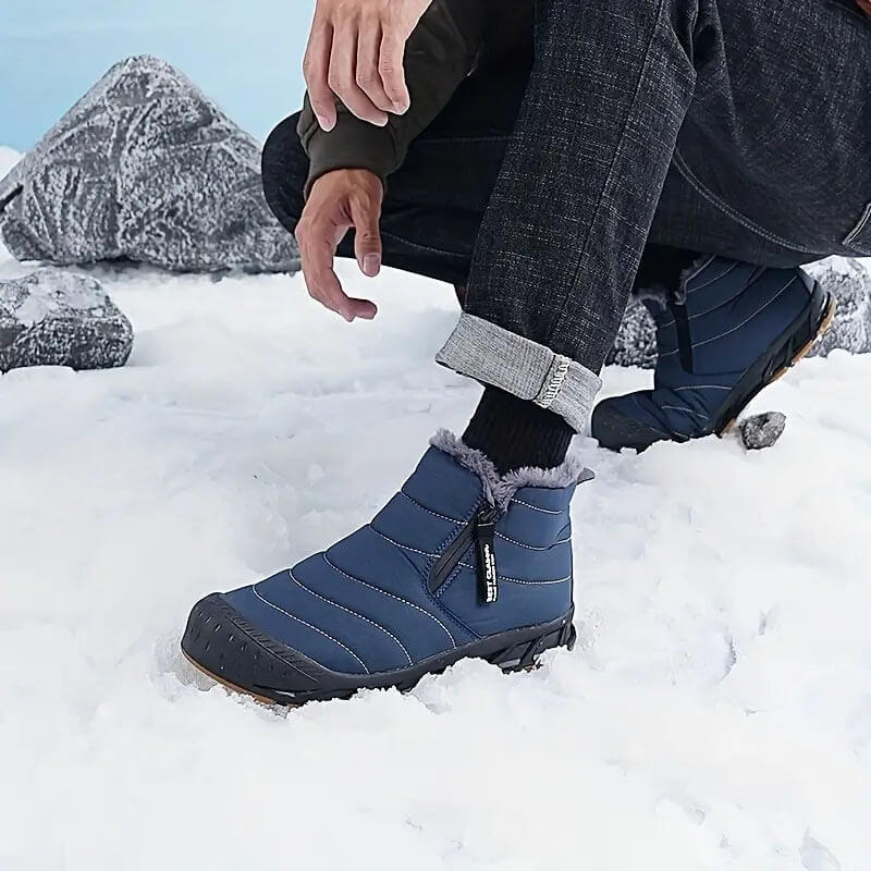 Finn | Comfortabele winterschoenen in de kleur Geel voor heren in stijl ideaal voor de winter