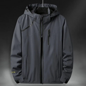 Finn | Waterbestendige jas in de kleur Donkergrijs voor heren in stijl ideaal voor de winter