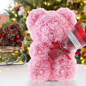 Fleur | Romantic teddy bear cuddle made of roses