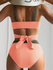 Flitsend & trendy bikini in de kleur Zwart voor dames in Beach stijl ideaal voor de zomer.