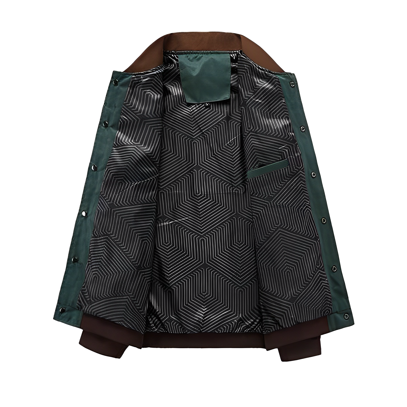 Floris | Casual herenjas in stijl in de kleur Groen voor heren in stijl geschikt voor alle seizoenen.