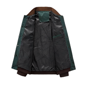 Floris | Casual herenjas in stijl in de kleur Groen voor heren in stijl geschikt voor alle seizoenen.