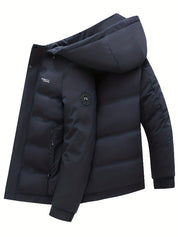 Frost Jacket met capuchon in de kleur Lichtblauw voor heren in Outdoor stijl ideaal voor de winter