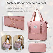 Gabbie Reistas | Duurzaam & Uitbreidbaar in de kleur Zwart voor dames in stijl geschikt voor alle seizoenen.