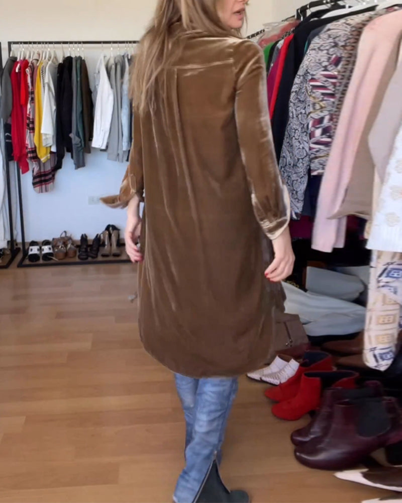 Gekleurde blazerjas met zakken in de kleur Bruin voor dames in Formal stijl ideaal voor de herfst.