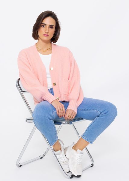 Gemma | Comfortabel damesvest in de kleur Wit voor dames in stijl geschikt voor alle seizoenen.