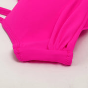 Hannie | Gewatteerde & stijlvolle bikini in de kleur Fuchsia voor dames in Beach stijl ideaal voor de zomer.