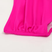 Hannie | Gewatteerde & stijlvolle bikini in de kleur Fuchsia voor dames in Beach stijl ideaal voor de zomer.