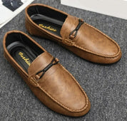 Henrick | Stijlvolle heren loafers in de kleur Bruin voor heren in Formal stijl ideaal voor de herfst.