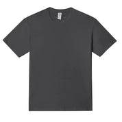 Hoge Hals T-Shirt in de kleur Grijs voor heren in stijl ideaal voor de lente.