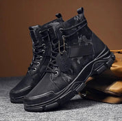 Ian | Tactische laars voor mannen in de kleur Khaki voor heren in Outdoor stijl ideaal voor de herfst.