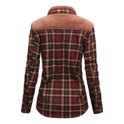 Inaya | Dames outdoor jack in de kleur Bordeaux voor dames in Outdoor stijl ideaal voor de herfst.