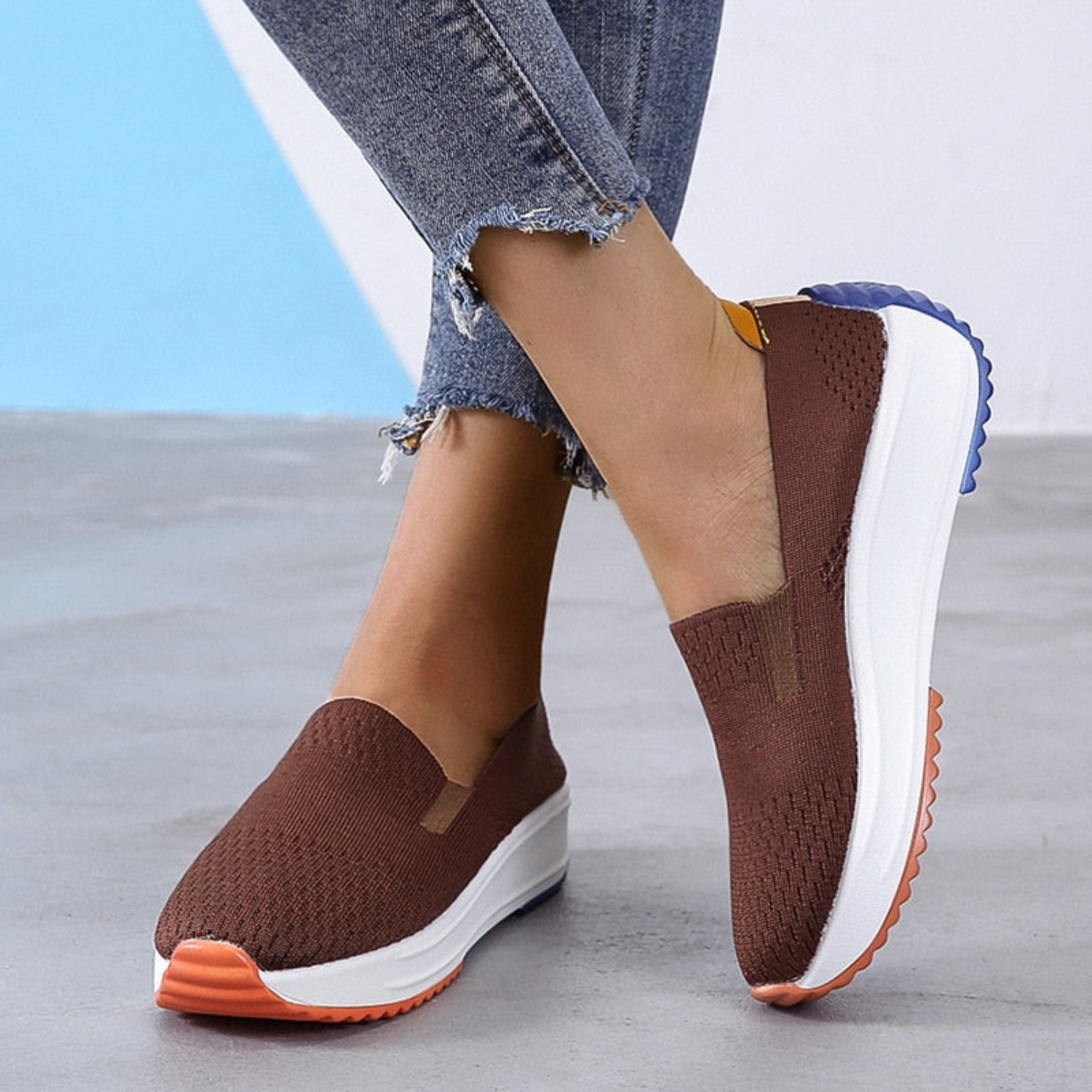 Isabel | Stijlvolle comfortabele schoenen voor vrouwen in de kleur Bruin voor dames in stijl ideaal voor de lente.