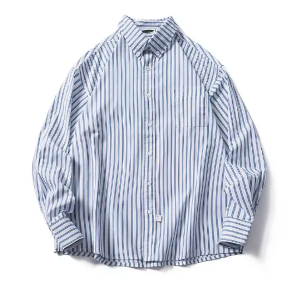 Jack | Zomerse Cannes outfit met overhemd, linnen broek en loafers in de kleur Beige/Lichtblauw voor heren in Beach stijl ideaal voor de zomer.