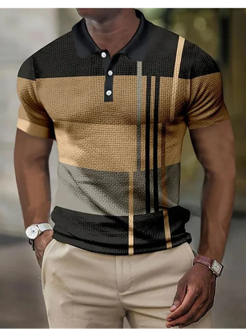 James | Modieus en comfortabel polo shirt in de kleur Grijs voor heren in Smart-casual stijl ideaal voor de lente.