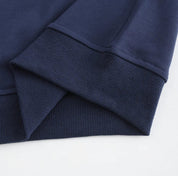 Jan | Katoenen vest met rits in de kleur Blauw voor heren in Smart-casual stijl geschikt voor alle seizoenen.