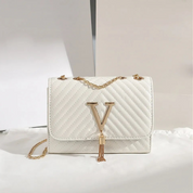 Jannete Luxe Handtas | Elegant & stijlvol in de kleur Wit voor dames in stijl geschikt voor alle seizoenen.