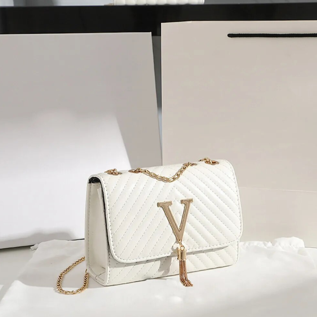 Jannete Luxe Handtas | Elegant & stijlvol in de kleur Wit voor dames in stijl geschikt voor alle seizoenen.
