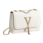 Jannete Luxe Handtas | Elegant & stijlvol in de kleur Wit voor dames in stijl geschikt voor alle seizoenen.