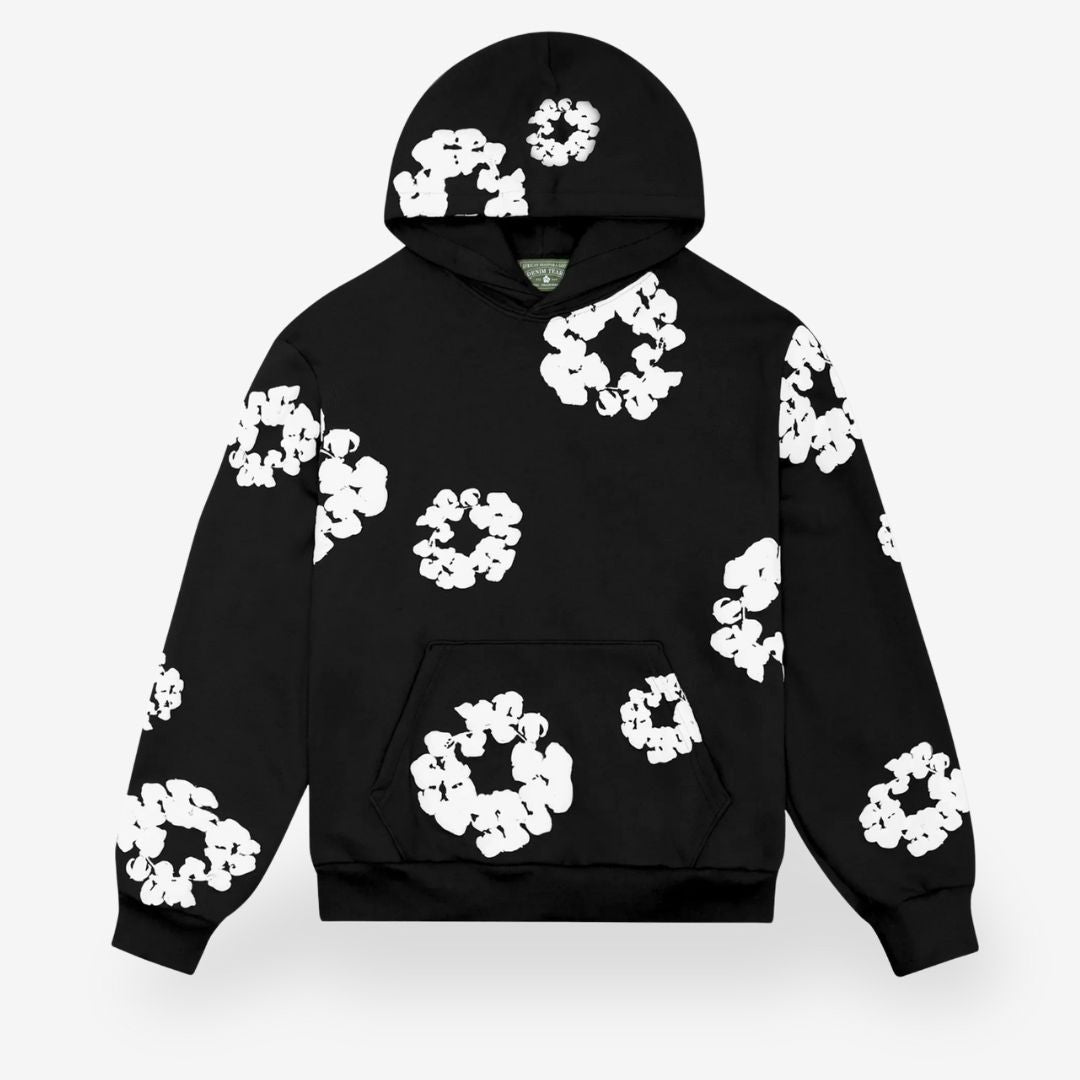 Unisex Floral Tracksuit (Hoodie & Pants Set) afbeelding 4