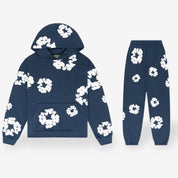 Unisex Floral Tracksuit (Hoodie & Pants Set) afbeelding 2