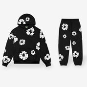 Unisex Floral Tracksuit (Hoodie & Pants Set) afbeelding 1