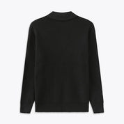 Jasper | Halve rits trui in de kleur Donkergrijs voor heren in stijl ideaal voor de winter