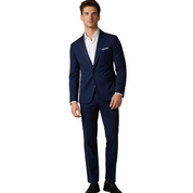 Jasper | Heren pak met blazer en pantalon in de kleur Marineblauw voor heren in Formal stijl ideaal voor de herfst.