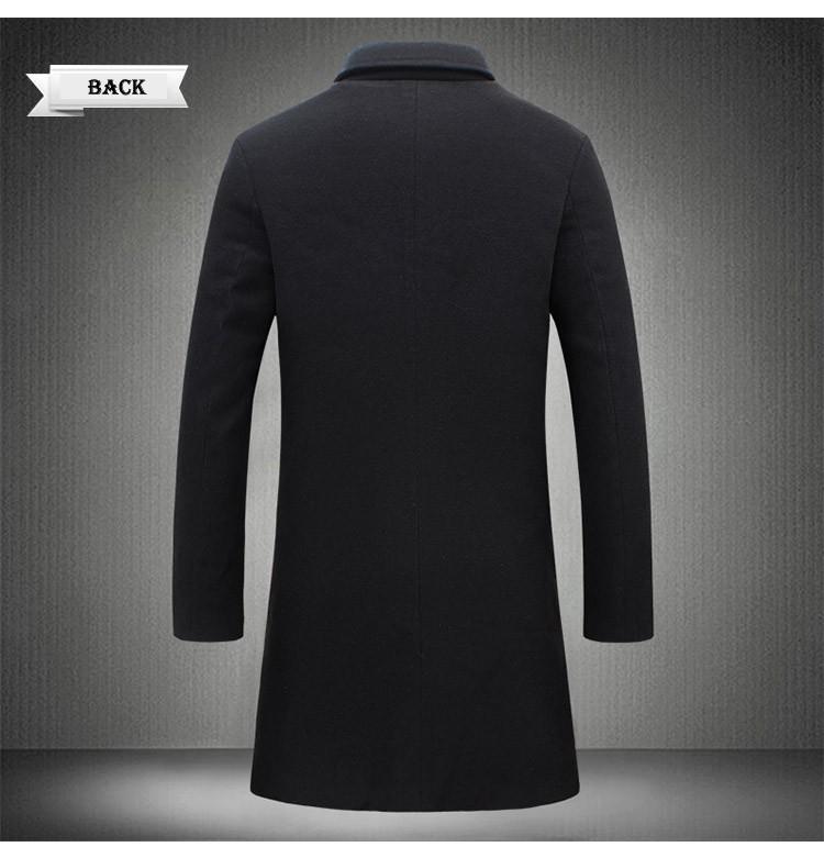 Liam | Windproof long coat afbeelding 3