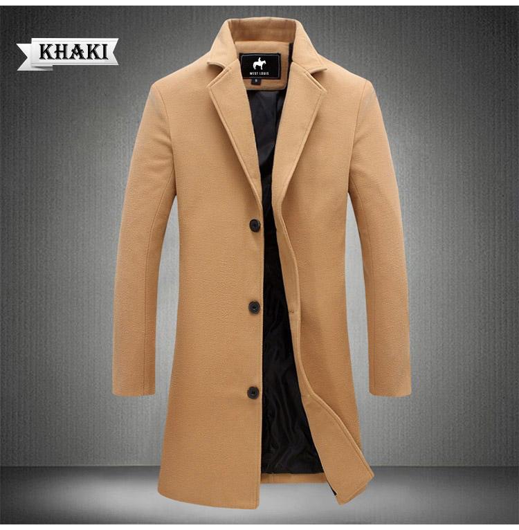 Liam | Windproof long coat afbeelding 5