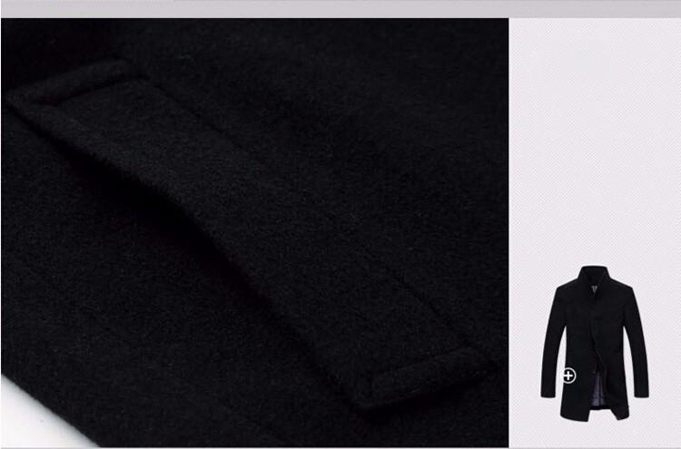 Ralph | Winter woolen long peacoat afbeelding 10