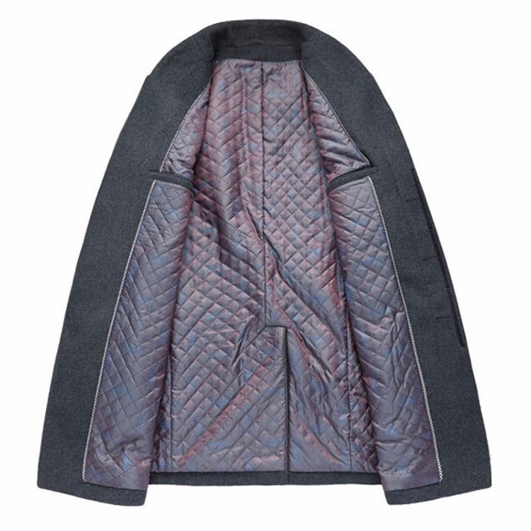 Ralph | Winter woolen long peacoat afbeelding 2