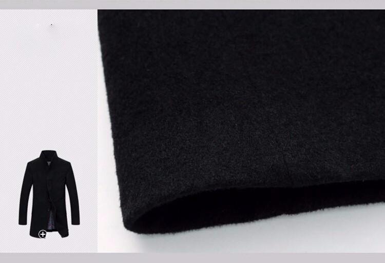 Ralph | Winter woolen long peacoat afbeelding 4