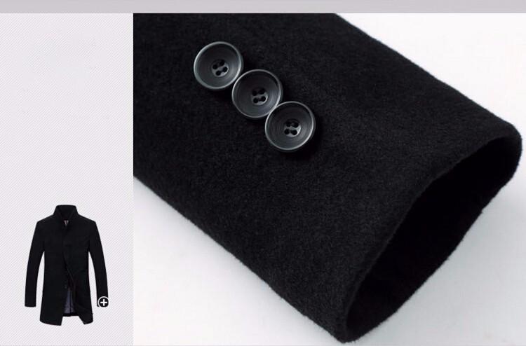 Ralph | Winter woolen long peacoat afbeelding 5