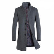 Ralph | Winter woolen long peacoat afbeelding 1